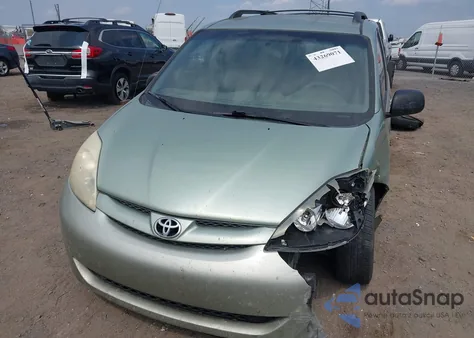 2008 Toyota Sienna Le z USA, uszkodzony, nr VIN 5TDZK23C08S218578